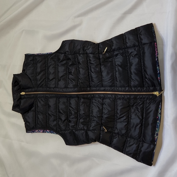 Lilly Pulitzer Black Puffer Jacket - Picture 3 of 7